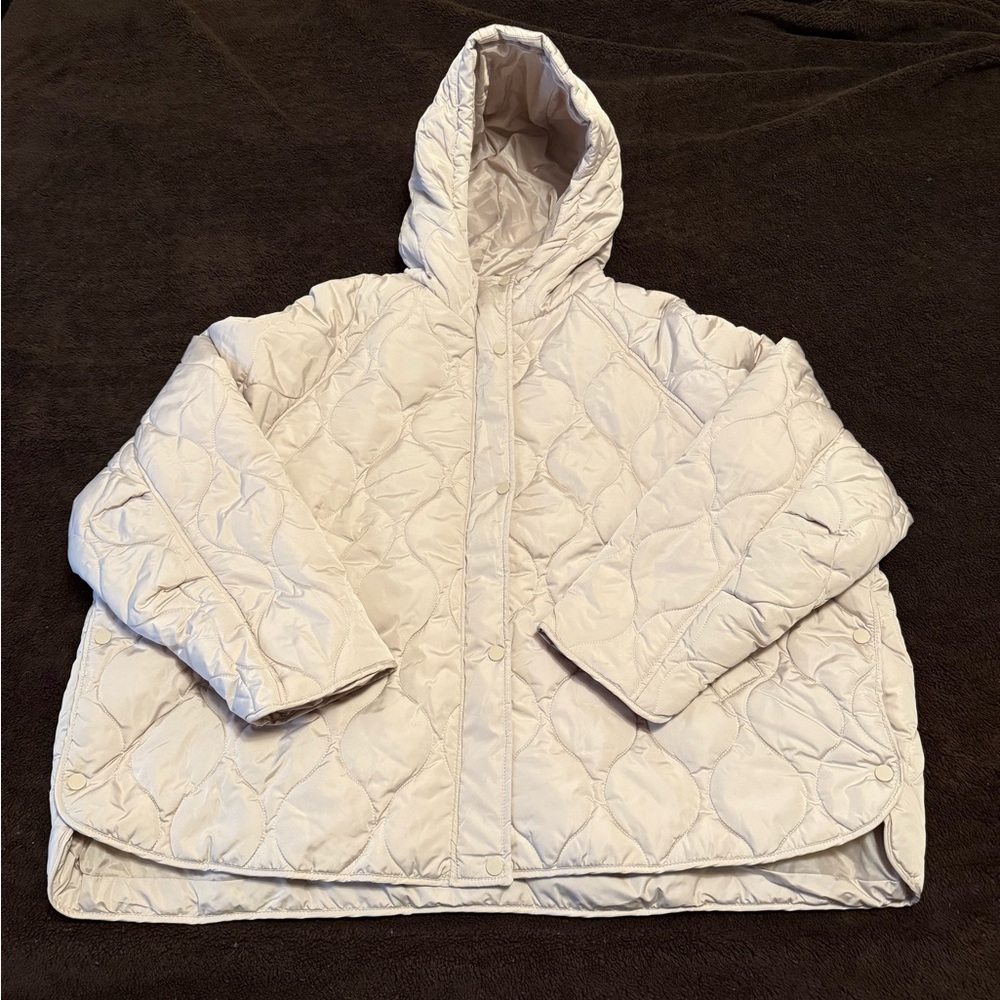 Primark Quilted Puffer Jacket - Size XXL Cream NWT